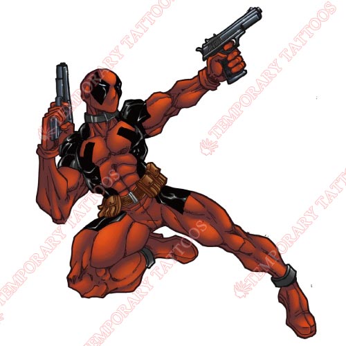 Deadpool Customize Temporary Tattoos Stickers NO.390